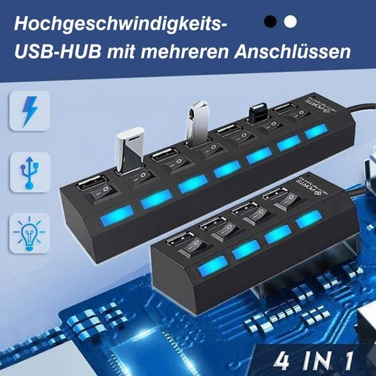 🔥High Speed Multi-Port USB Hub