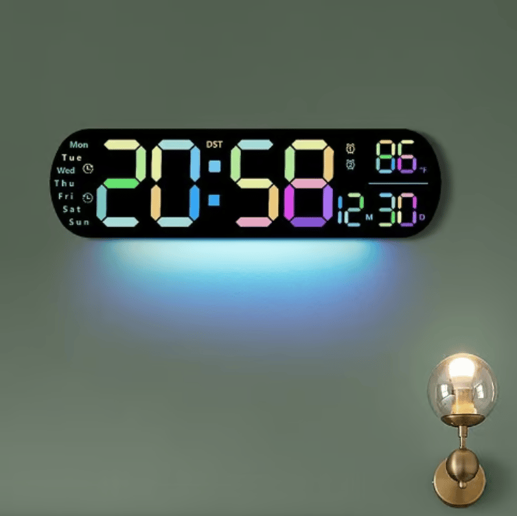 Multi Functional LED Display Clock