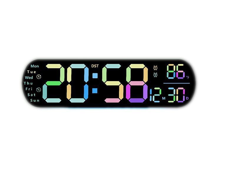 Multi Functional LED Display Clock